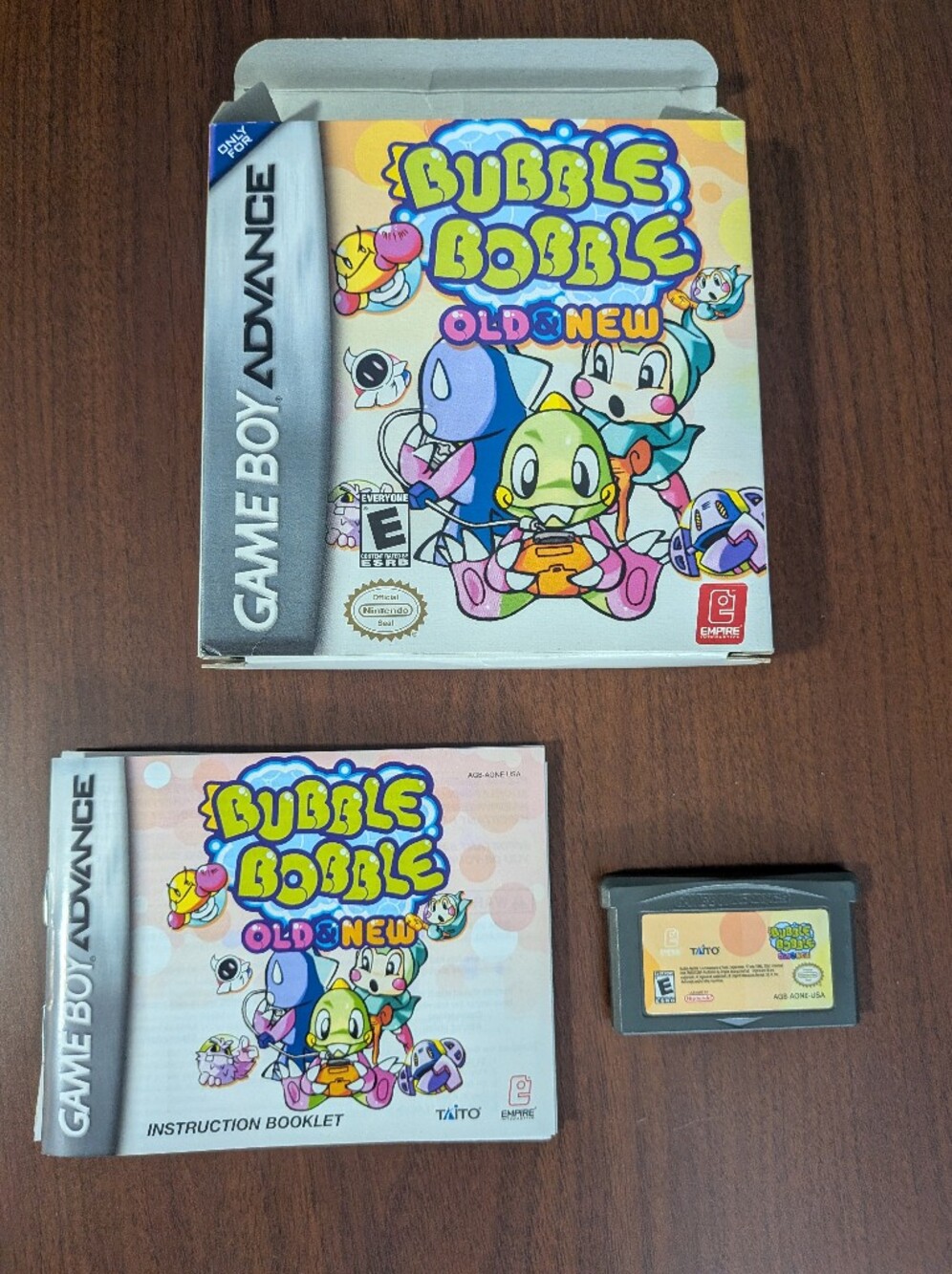 Bubble Bobble Old & New For Gameboy Advance - Picture 3 of 5